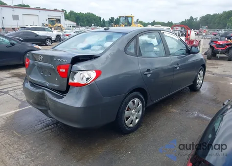 2007 Hyundai Elantra Gls/Limited/Se из США, поврежденный, VIN KMHDU46D87U152582